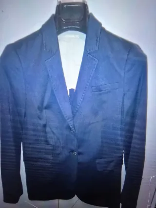 Giacca Paolo Pecora cotone blu