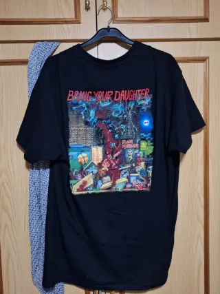 Camiseta Iron Maiden Negra