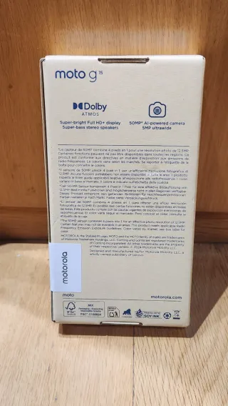 Smartphone Motorola Moto G15 4+128 GB