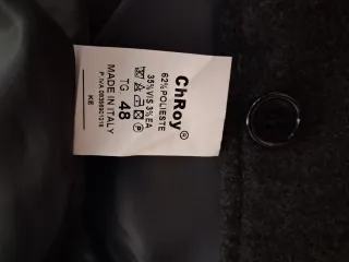 Cappotto grigio uomo tg. M