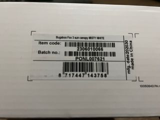 Capota Bugaboo Fox 3, adaptable a resto de Bugaboo