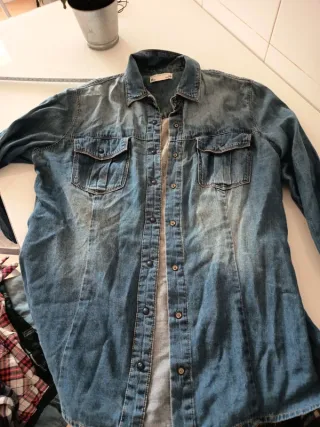 Lote 6 Camisas Mujer Talla XS/S Zara, Bershka Stra