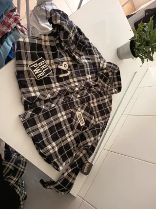 Lote 6 Camisas Mujer Talla XS/S Zara, Bershka Stra