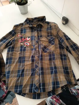 Lote 6 Camisas Mujer Talla XS/S Zara, Bershka Stra