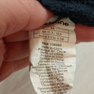 Manoplas nieve niño T. 4 años