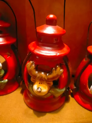 Adornos Navideños de Santa Claus