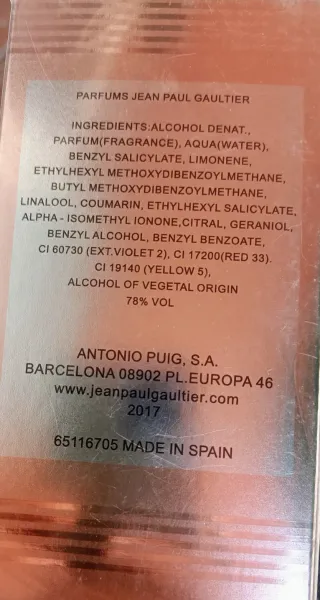 Jean Paul Gaultier Eau de Toilette y Eau de Parfum