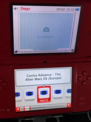 Nintendo DSi XL Roja Edición Mario Bros
