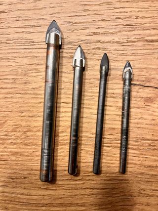 Pack 4 brocas vidrio/cerámica