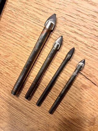 Pack 4 brocas vidrio/cerámica