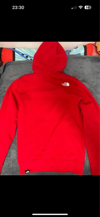 Sudadera The North Face Roja Mujer
