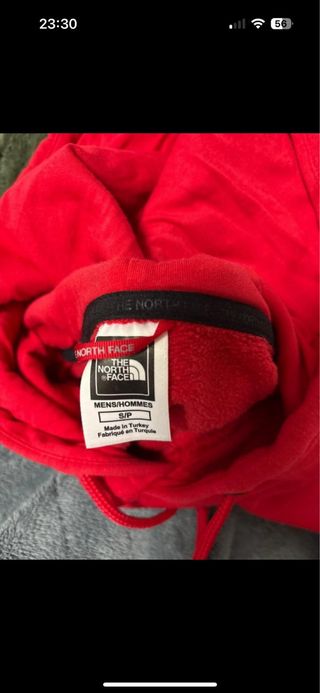 Sudadera The North Face Roja Mujer