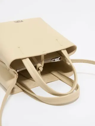 Bolso Bimba y Lola Chihuahua Piel Beige