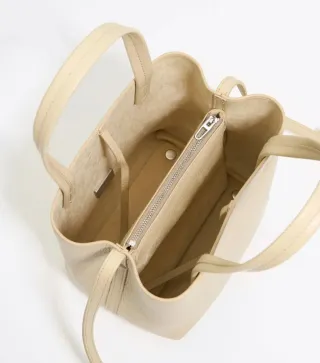 Bolso Bimba y Lola Chihuahua Piel Beige