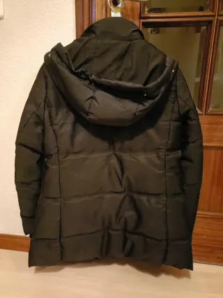 Plumas Zara Negro Talla M Mujer