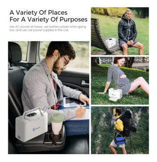 Concentrador de Oxígeno Portátil VARON