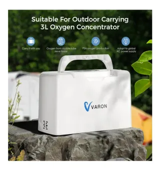 Concentrador de Oxígeno Portátil VARON
