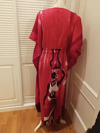 VESTIDO KAFTÁN, T-ÚNICA