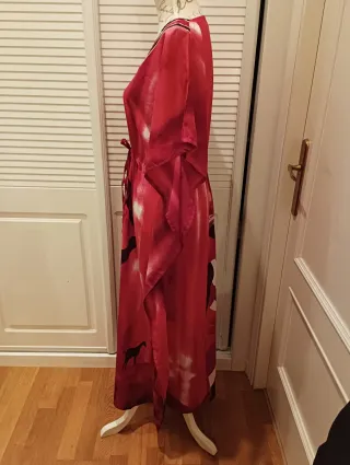 VESTIDO KAFTÁN, T-ÚNICA