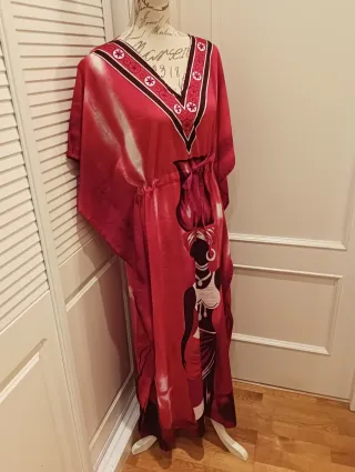 VESTIDO KAFTÁN, T-ÚNICA