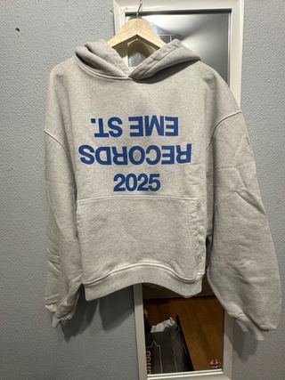 Sudadera Eme Studios Talla Única Gris