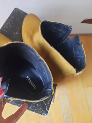 Botas Camila's Marrón Tacón Plataforma