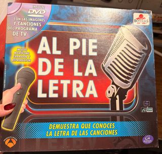 Juego Al Pie De La Letra con Micrófono
