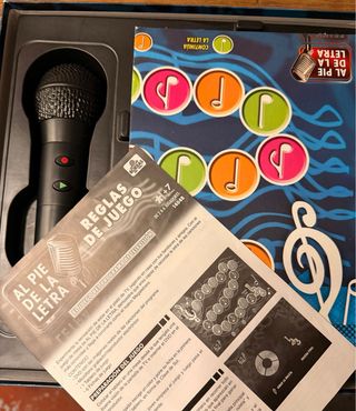 Juego Al Pie De La Letra con Micrófono