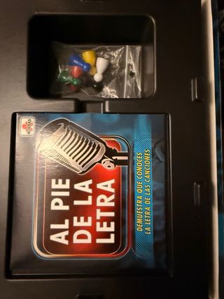 Juego Al Pie De La Letra con Micrófono