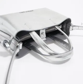 Bolso Bimba y Lola piel plata