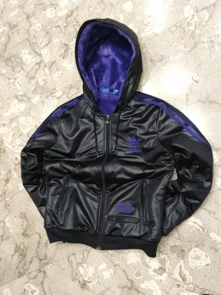 Bomber Adidas Chile 62 Nero/viola Tg 40/EU 46/it