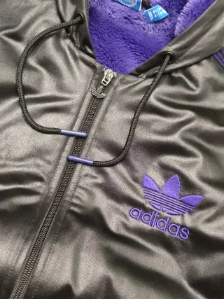Bomber Adidas Chile 62 Nero/viola Tg 40/EU 46/it