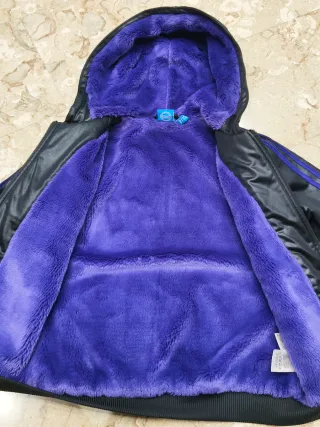 Bomber Adidas Chile 62 Nero/viola Tg 40/EU 46/it