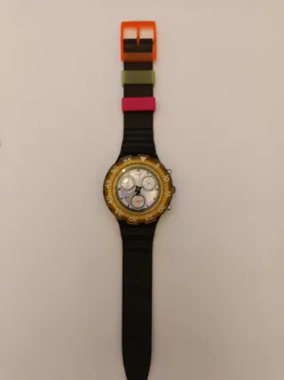 Swatch Aquachrono Orologio Cronografo