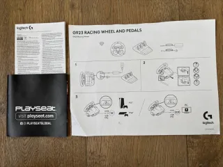 Logitech G923 Volante + Pedales
