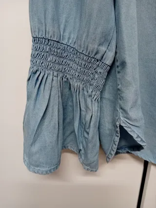 Blusa vaquera Cortefiel Talla M