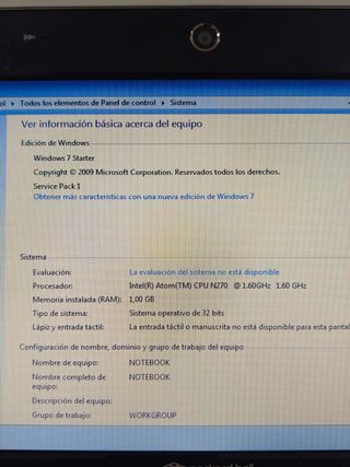 Packard Bell Portátil Negro y Plata