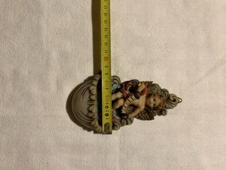 Piccola acquasantiera angelo collezione