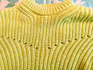 Jersey Bimba y Lola oversize verde/amarillo