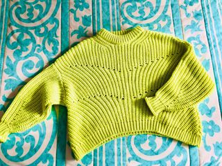Jersey Bimba y Lola oversize verde/amarillo