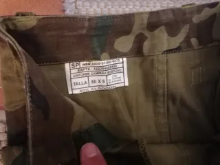 Uniforme campaña Boscoso Nuevo