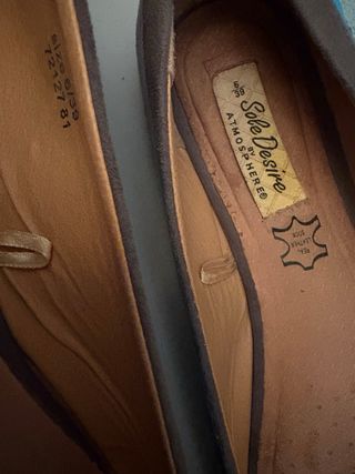 Manoletinas Sole Desire grises talla 37