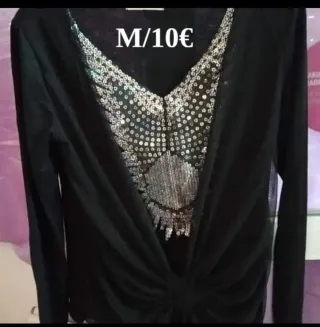 Camisetas manga larga mujer talla M