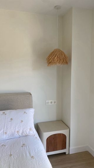 Due lampade in vimini, nuove.