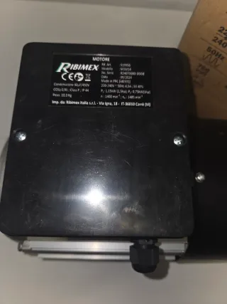 Motor Eléctrico Ribimex