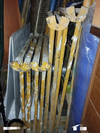 Caballetes de obra (burra)  0,80 y 1 mts