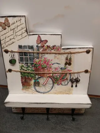 Colgador pendientes y complementos