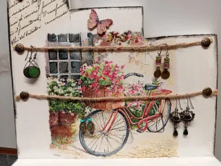 Colgador pendientes y complementos