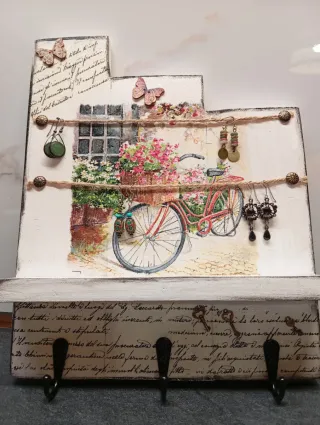 Colgador pendientes y complementos