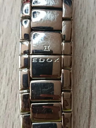 Orologio Edox Les Bémonts Blu. Donna Nuovo